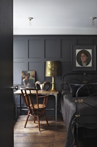 Farrow & Ball Railings Bedroom | Dark Luxe | Shutterly Fabulouse