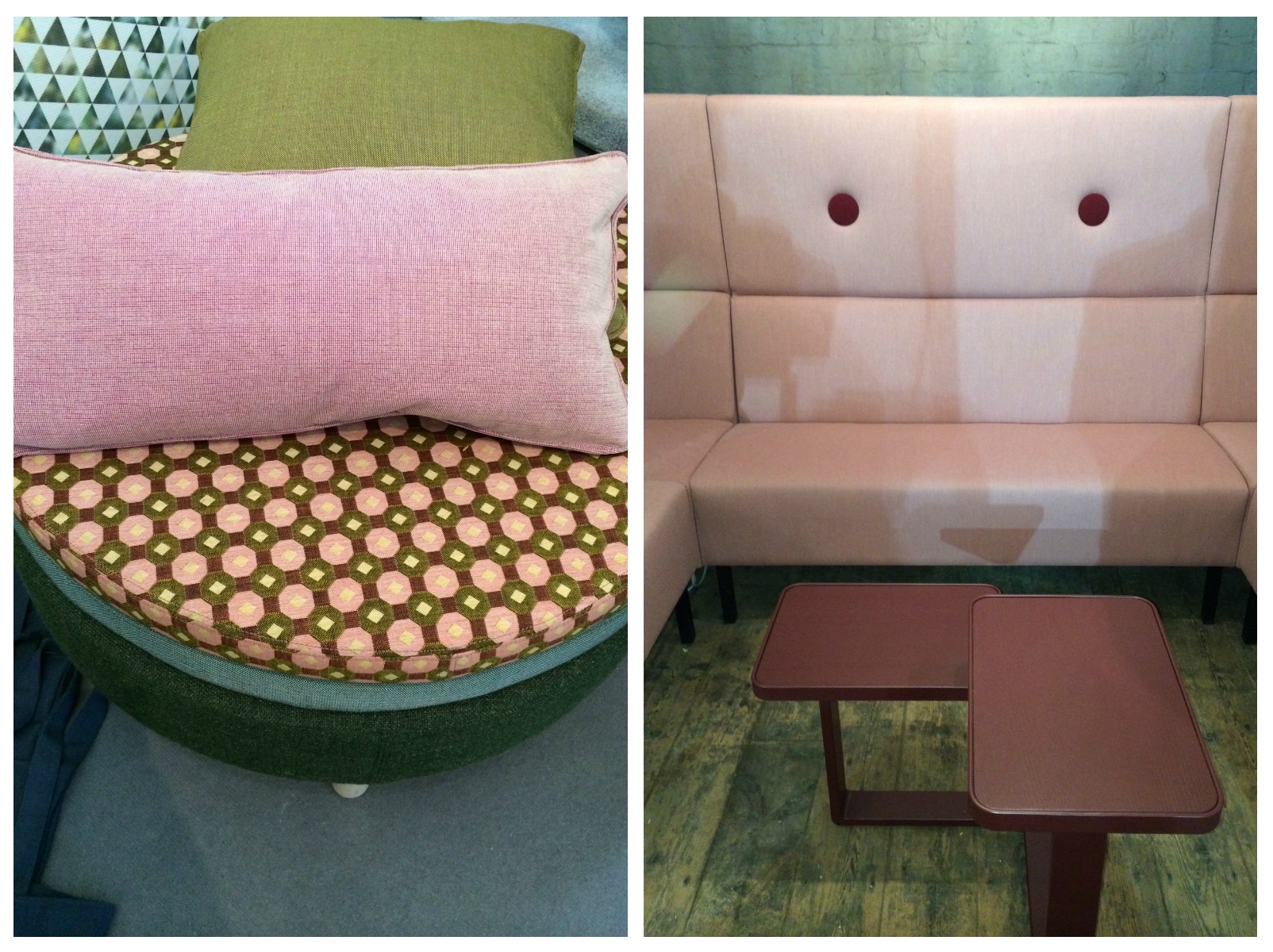 Pink furniture 