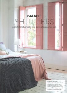 Bed and shutters