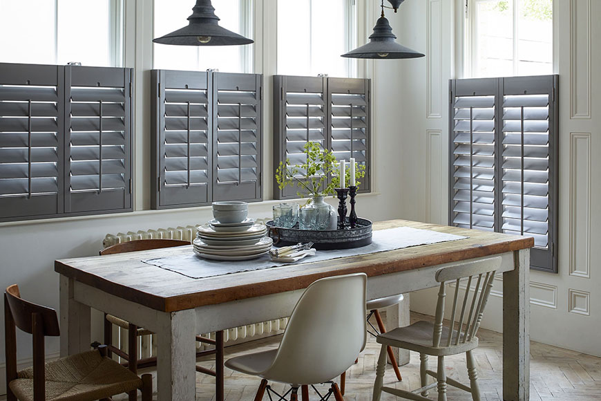 Café Style Shutters | Custom Plantation Shutters | Shutterly Fabulous