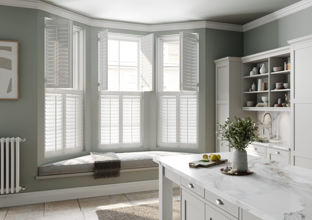 living room shutters