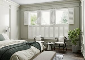 Tier on Tier Bedroom Shutters