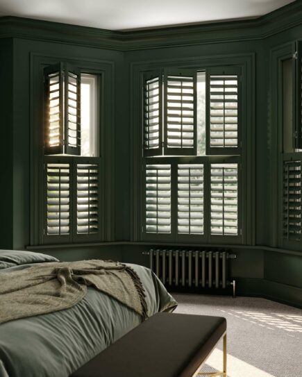 Bedroom shutters